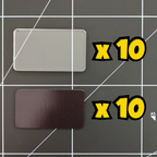 Lot de 10 Magnets en kit