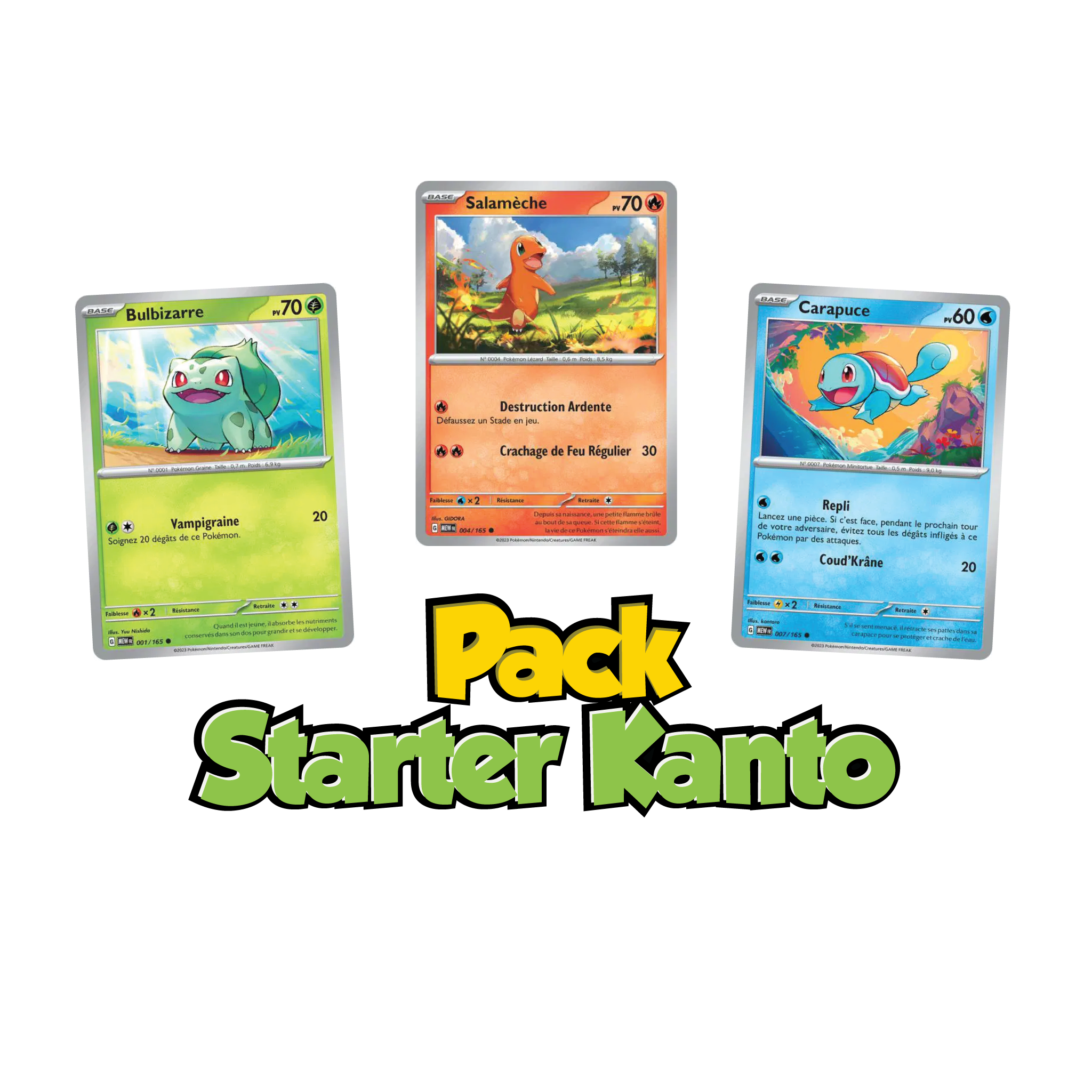 Pack Starter Kanto